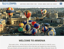 Tablet Screenshot of levontravel.am